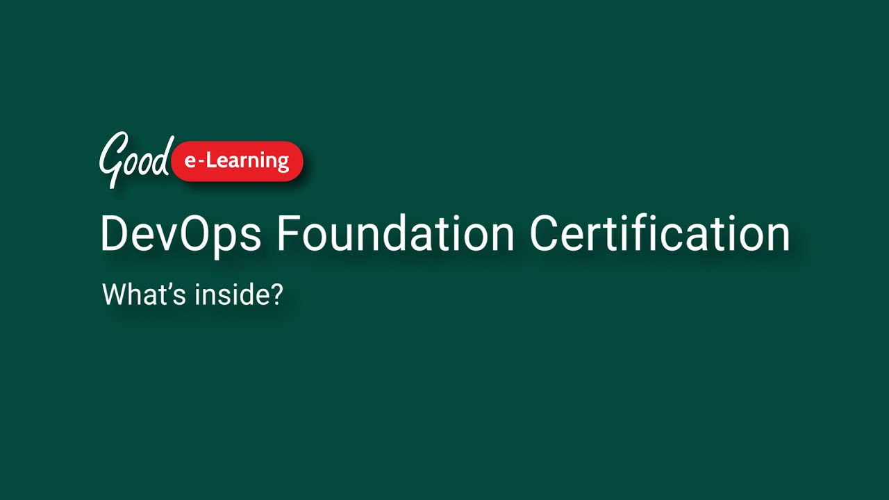 What's covered in our DevOps Foundation Course? (DevOps training ...