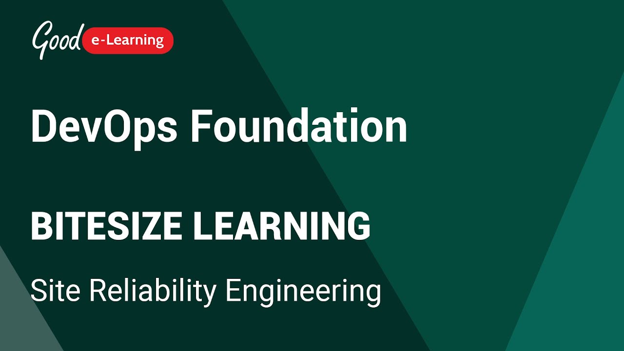DevOps Bitesize Learning: Site Reliability Engineering (DevOps Tutorial ...