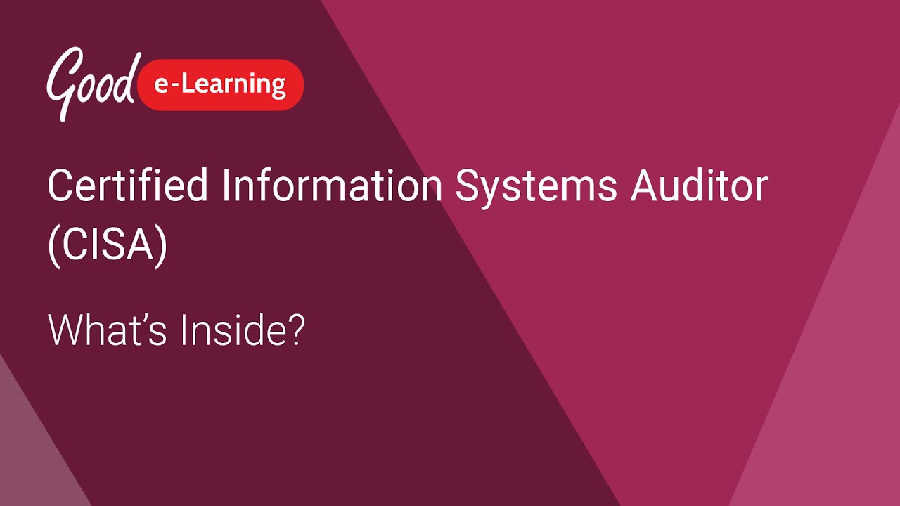 What's Inside our Certified Information Systems Auditor (CISA) Course ...